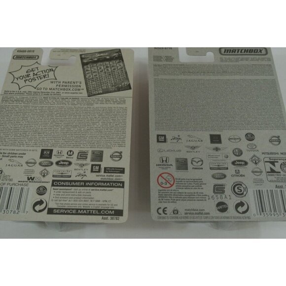 Matchbox Construction MBX Utility Mini Tanker Guzzler Lot of 7 Diecast Cars NOC - Picture 6 of 6